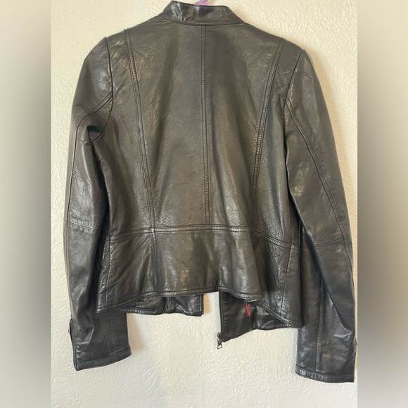 Genuine leather jacket from Banana Republic. Vintage jacket - Picture 3 of 10